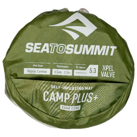 Selbstaufblasende Isomatte Sea to Summit Camp Plus Self Inflating Mat - Regular Cypress
