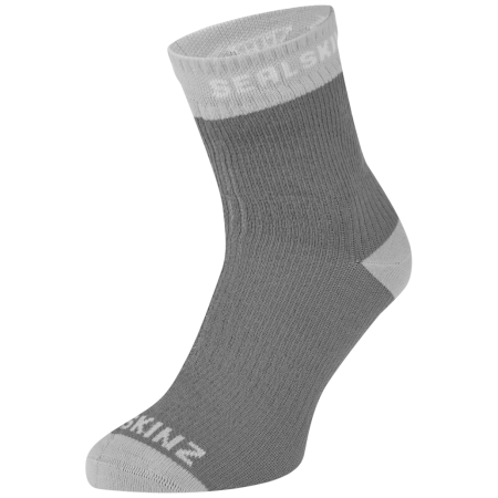 Wasserdichte Socken SealSkinz Wretham grau Grey
