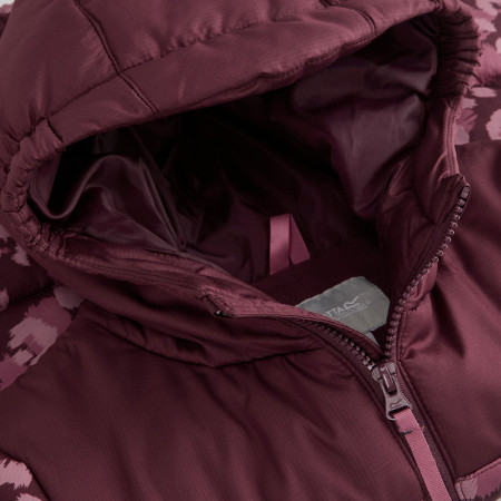 Kinder Winterjacke Regatta Lofthouse Fig/Violet Leopard