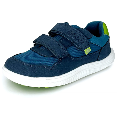 Dětské celoroční barefoot boty Bugga Safi Blue