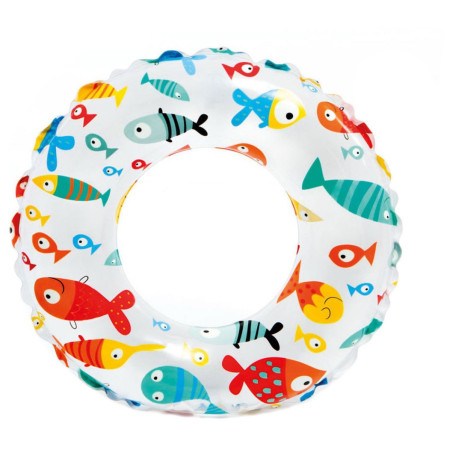 Schwimmring Intex Lively Print Swim Ring 59230NP gelb CoralReefFish