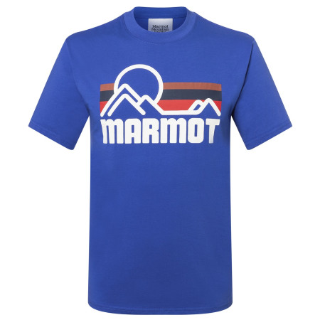 Herren-T-Shirt Marmot Coastal Tee SS blau Trail Blue