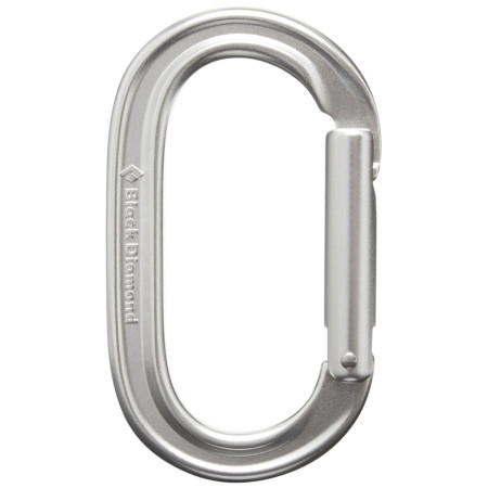 Karabiner Black Diamond Oval Keylock silber Polished