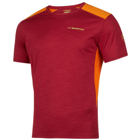 Herren-T-Shirt La Sportiva Embrace T-Shirt M rot Sangria/Hawaiian Sun