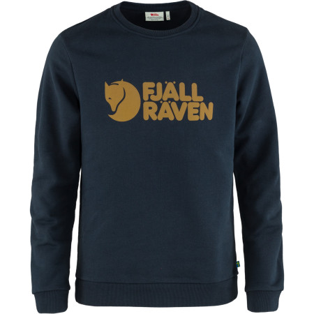 Herren-Sweatshirt Fjällräven Logo Sweater M dunkelblau Dark Navy