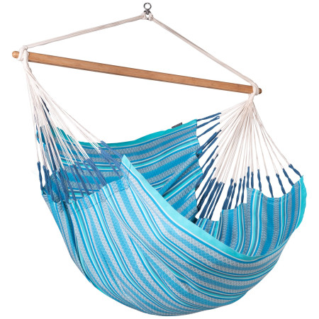 Hängestuhl La Siesta Habana Kingsize blau/grau Azure