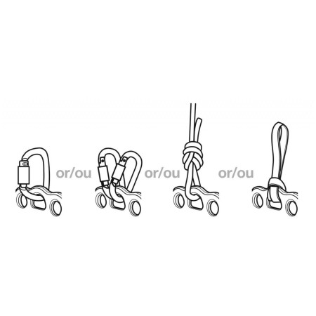 Riggingplatte Petzl Paw M