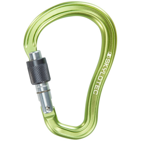 Karabiner Skylotec Axis HMS SG (screw gate) grün/grau Green/Grey