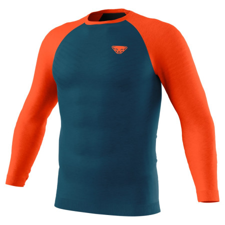 Herren-Funktionsshirt Dynafit Tour Light Merino M L/S Tee blau/orange Dawn/