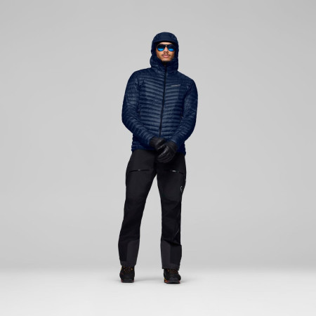 Herren-Daunenjacke Norrona trollveggen down800 super light Hood