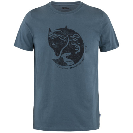 Herren-T-Shirt Fjällräven Arctic Fox T-shirt M blau 534_Indigo Blue