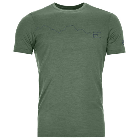 Herren-Funktionsshirt Ortovox 120 Tec Mountain T-Shirt M grün GreenForest