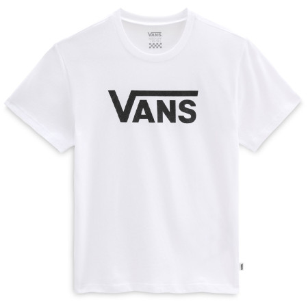 Kinder-T-Shirt Vans Flying V Crew Girls weiß Flying V White