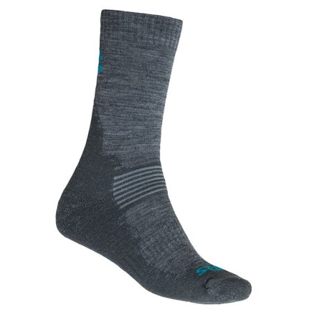 Socken Sensor Expedition Merino Wool grau/blau Gray/Blue