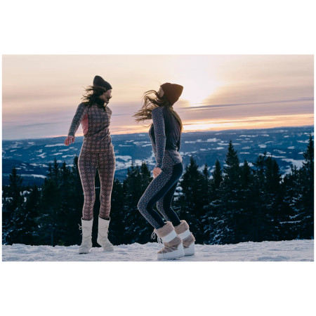 Damen-Funktionsshirt Kari Traa Rose Light Baselayer Half Zip