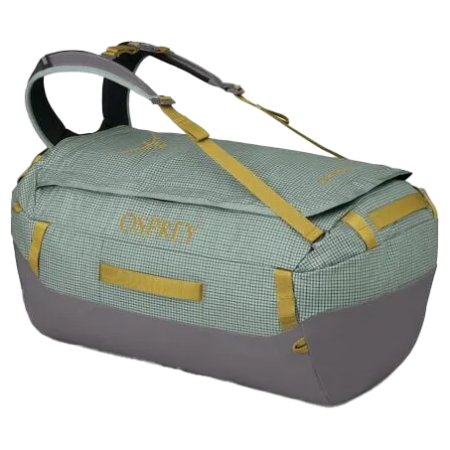 Reisetasche Osprey Transporter 65 hellgrün frosty mint/soundwave grey