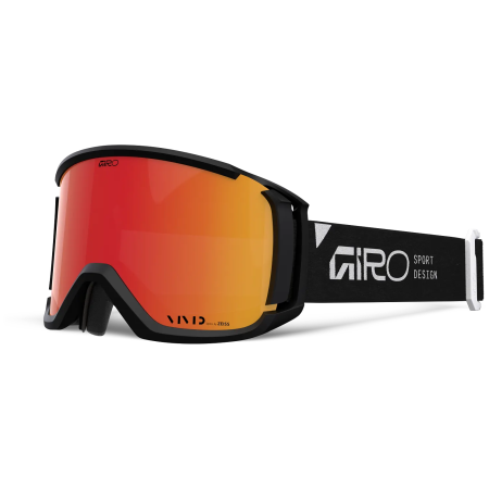 Skibrille Giro Revolt schwarz Black Stacked