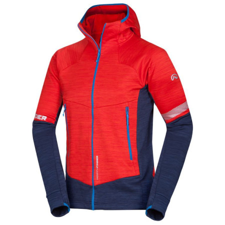 Herren Funktions-Sweatshirt Northfinder Kevin rot 430Redblue