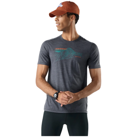 Herren-Funktionsshirt Smartwool Men's Alpine Trace Active Short Sleeve G