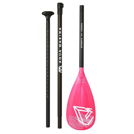 Paddel Aqua Marina Sports III Coral rosa