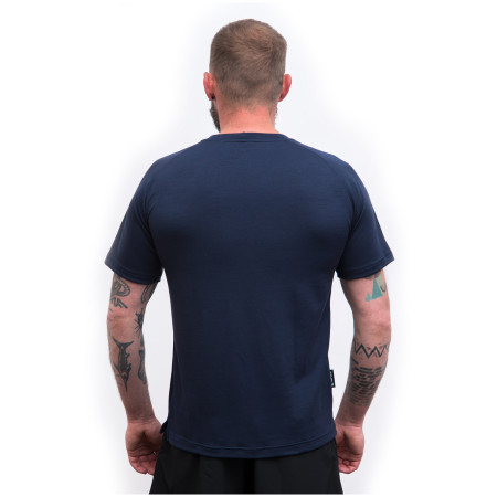 Herren-Funktionsshirt Sensor Merino Blend Typo