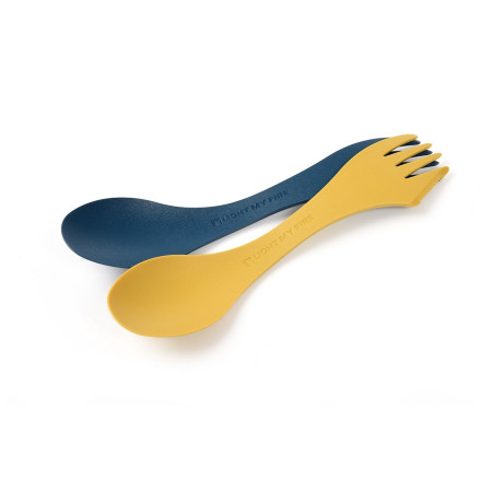 Besteckset Light My Fire Spork Original 2-pack blau/gelb Mustyyellow/Hazyblue