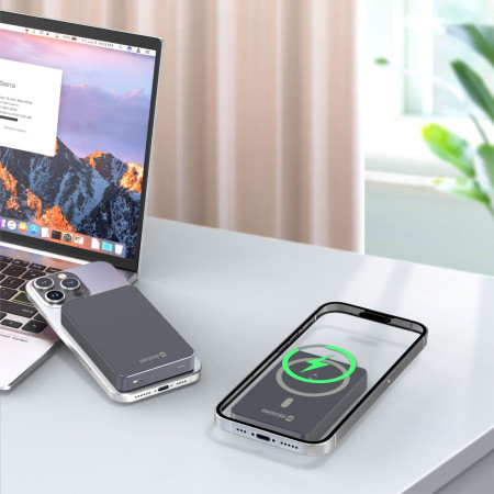 Kabellose Powerbank Swissten Fusion 10000 mAh Magsafe