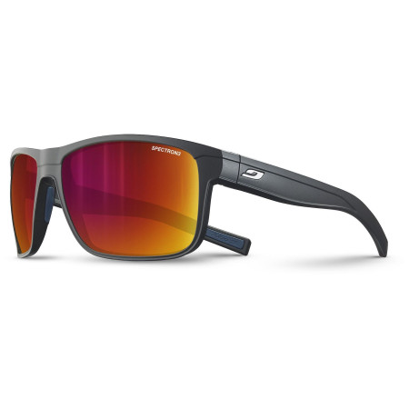 Sonnenbrille Julbo Renegade Sp3 Cf schwarz black mat/blue