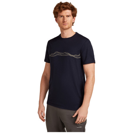 Herren T-Shirt Icebreaker Men Merino 150 Tech Lite SS Tee Mountain Pulse