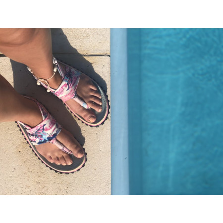 Damensandalen Gumbies Slingback Mint & Pink