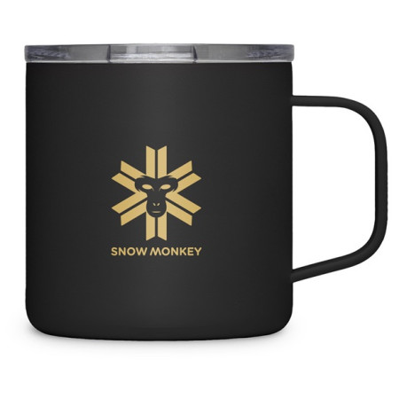 Thermotasse Snow Monkey Booster schwarz black