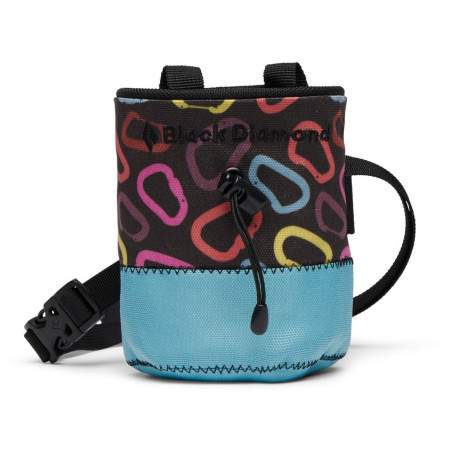 Kreidebeutel Black Diamond Kids Mojo Chalk Bag blau/schwarz Glacier (4072)