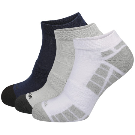 Socken MOOA Silver Bamboo Low 3-pack mix1 Mix