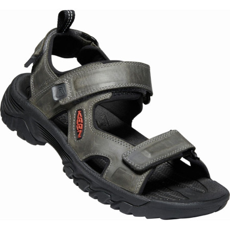 Herrensandalen Keen Targhee III Open Toe grau/schwarz grey/black