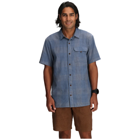 Herrenhemd Roayal Robins Hempline Spaced S/S