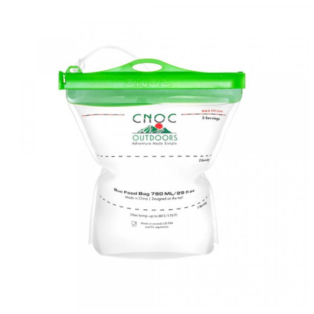 Faltbarer Beutel CNOC Nutrition Buc Food Bag 650 ml grün
