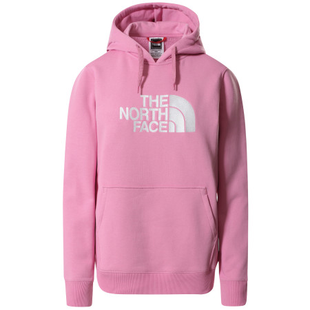Damen-Sweatshirt The North Face Drew Peak Pullover Hoodie rosa/weiß SunsetMauve