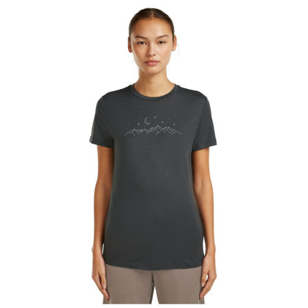Damen-T-Shirt Icebreaker Women Merino 150 Tech Lite SS Tee Sparkling Stars