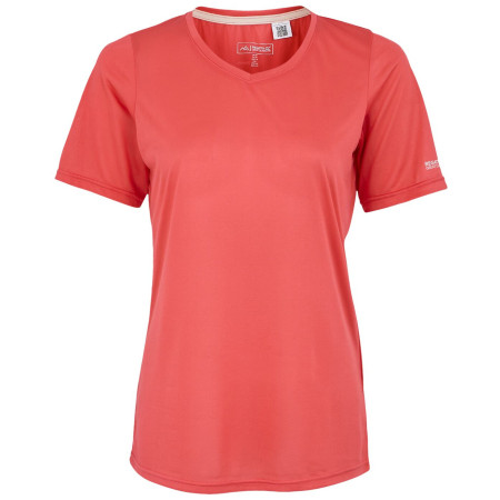 Damen-T-Shirt Regatta W Fingal V-Neck II rot Peach Bloom