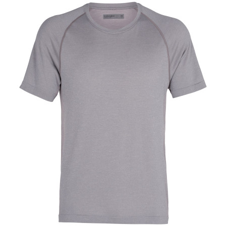 Herren-T-Shirt Icebreaker M Motion Seamless SS Crewe grau SlateHeather
