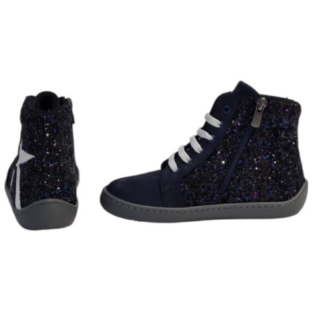 Kinder-Barfußschuhe beBare 3485SA Navy