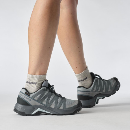 Damen Trekkingschuhe Salomon X-Adventure Recon Gore Tex