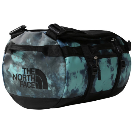Reisetasche The North Face Base Camp Duffel - Xs 2023 blau/grün Wasabiicedyeprint/Tnfblck