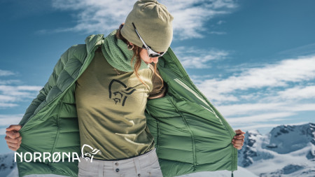 Norrøna: wenn Sie sich in den Bergen voll bewegen, muss die Kleidung mit Ihnen arbeiten