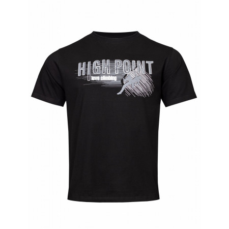 Herren-T-Shirt High Point Dream T-Shirt schwarz/weiß Black