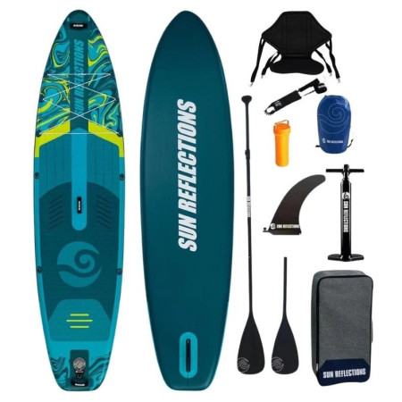 Paddleboards Sun Reflections XXL 11'6'' Combo grün/blau Emerald Green