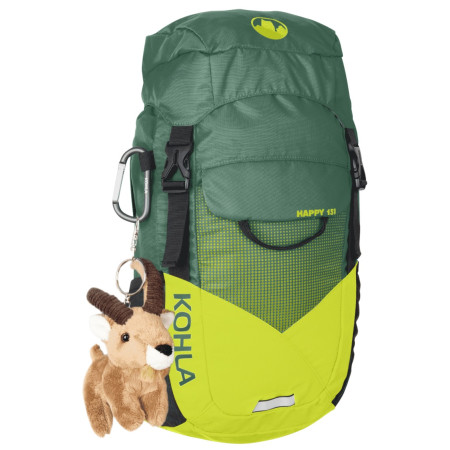 Junior-Rucksack Kohla Happy 15l gelb/grün Myrtle