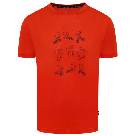 Kinder-T-Shirt Dare 2b Rightful Tee orange Burnt Salmon