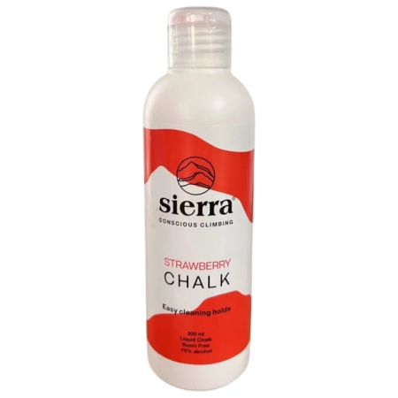 Flüssiges Magnesium SIERRA Climbing Liquid Chalk 200 ml rot strawberry