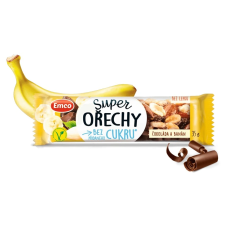 Riegel Emco Riegel Super Nüsse Banane 35 g